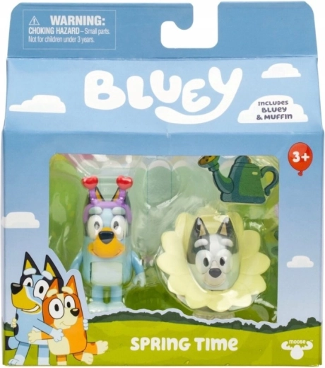 Комплект фигурки BLUEY – пролетен 2‑пак