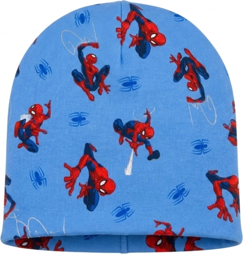 Памучна преходна шапка Marvel Spider-Man (Спайдър-Мен) синя