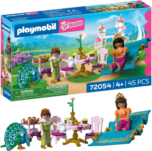 Playmobil Принцеси – посещение отдалеч с летящ килим и чаено парти