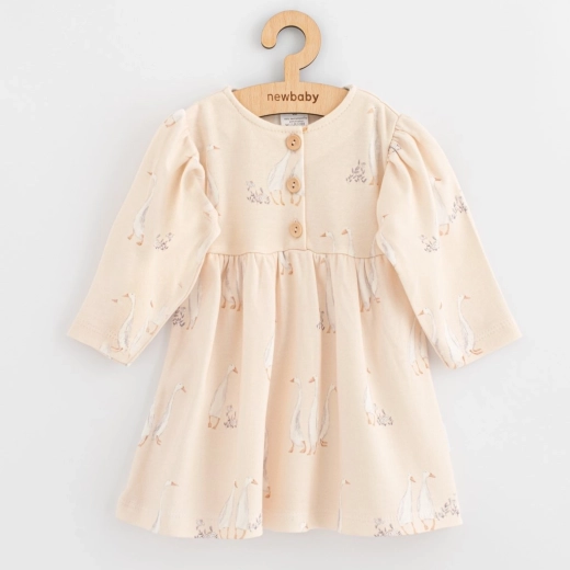 New Baby Little Geese Cotton Dress for Kids