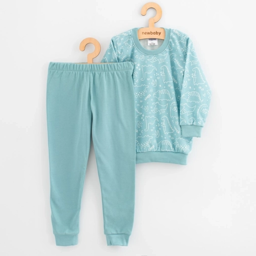 Детска памучна пижама New Baby Iceberg Dino