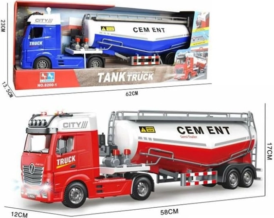 Children's toy truck with light and sound effects
