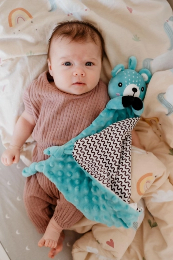 Нежна дрънкалка за сетивно развитие