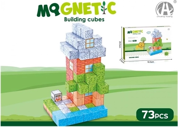 Madej Magnetic Construction Set, 73 Pieces