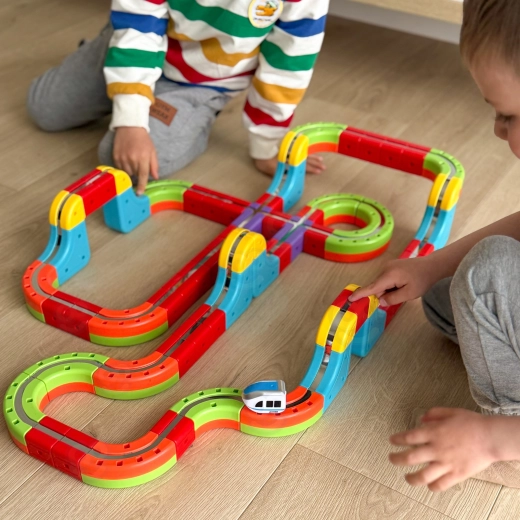 Magnetic rides, even upside down