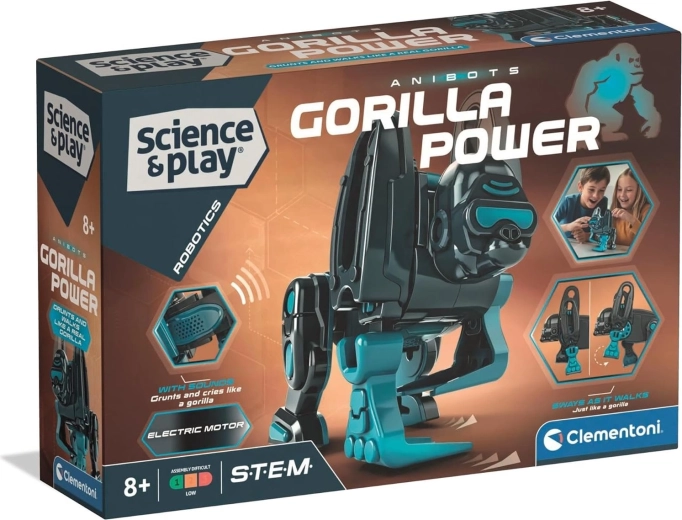 Clementoni Science & Play Robotics: роботизирана горила