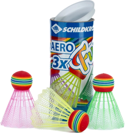 Бадминтонови перца SCHILDKRÖT Aero Fun, 3 бр.