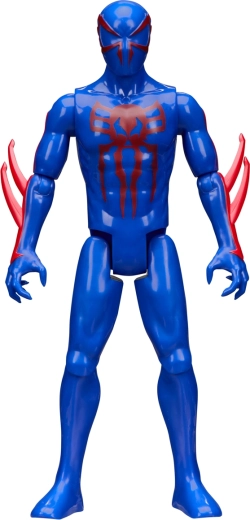 Футуристичен синьо‑червен дизайн на Spider-Man 2099