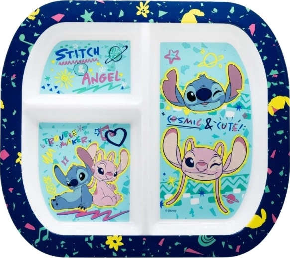 Детска правоъгълна чиния STITCH