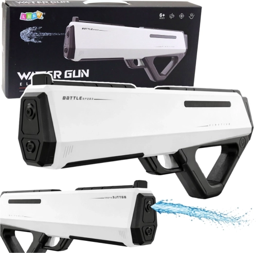 Electric Water Gun Battle Pro white 12 m, 400 ml