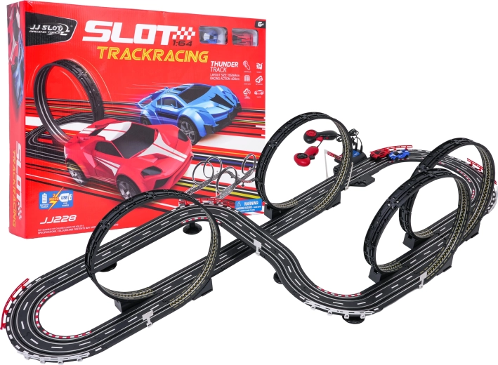 Състезателна писта за колички Track Sport 600 см