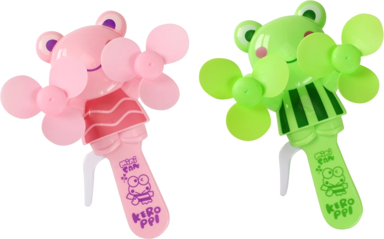 Ръчен мини вентилатор KEROPPI – жабешки дизайн за деца