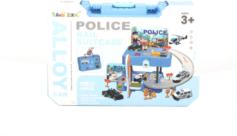 Police Play Set in a Carrying Case