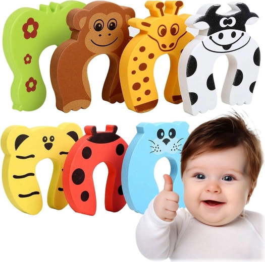 Пенени стопери за врати RICOKIDS – комплект от 7 животинки