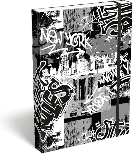 LizzyCard Street Rules папка за тетрадки A4