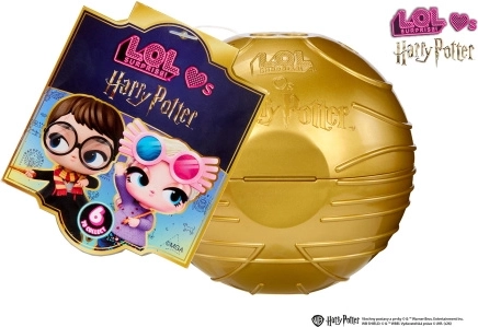 L.O.L. Surprise! Harry Potter-inspired doll in Golden Snitch packaging - 1 piece