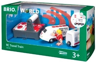 White Remote-Controlled Locomotive