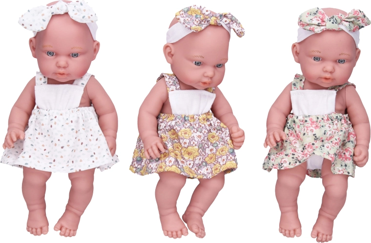 Baby Doll with a Bow 26 cm - 1 piece