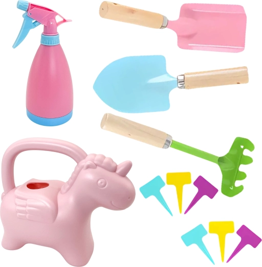 Complete equipment for a little gardener