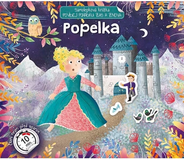 Tell the Cinderella Fairy Tale – interactive sticker book