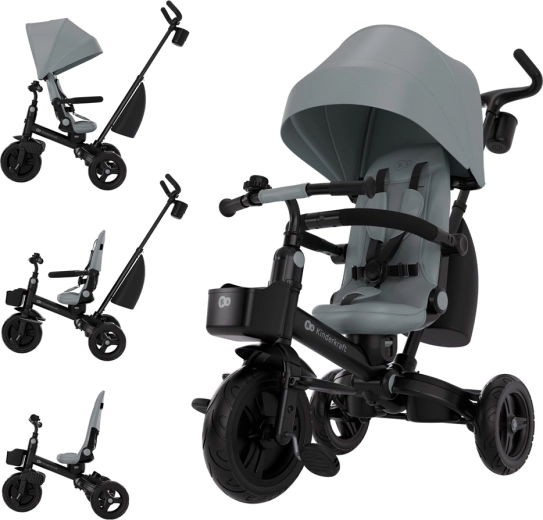 Kinderkraft Aveo 2 Plus multifunctional tricycle grey