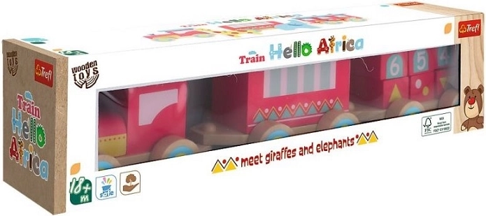 Trefl Wooden Africa Train