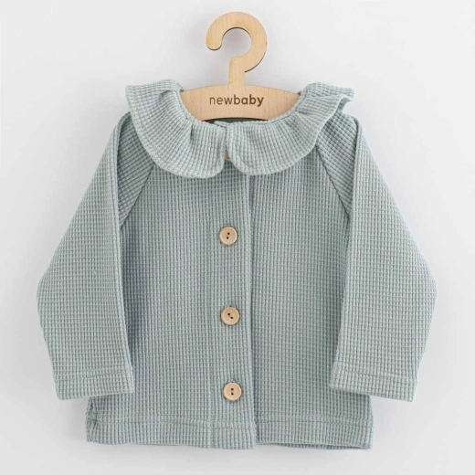Baby cardigan with buttons New Baby Laura grey 74 (6–9 m)
