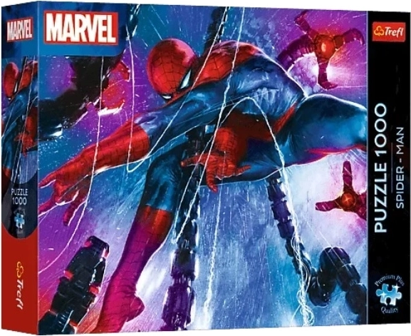 Пъзел Premium Plus Spider-Man: Мрежа от приключения – 1000 части