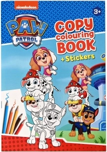Оцветявки и стикери PAW PATROL – формат A4