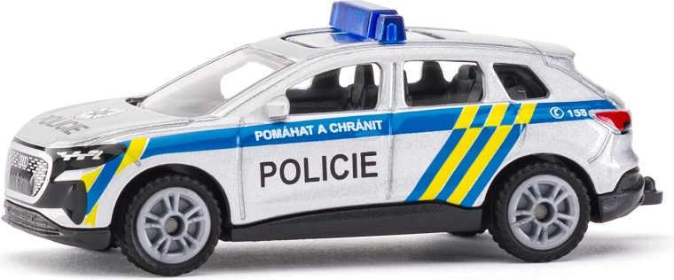 Siku Audi Q4 e-tron полиция – чешка версия