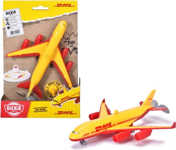 DHL Sky Flyer Plane for Ceiling Suspension