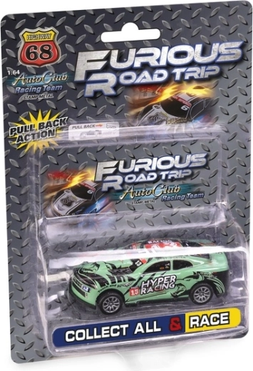 Daffi Auto Club състезателни колички 1:64 с pull-back механизъм