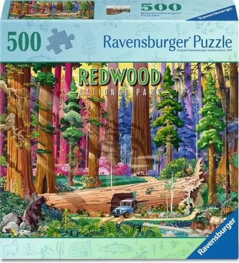 Пъзел Ravensburger Национален парк: Редууд 500 части
