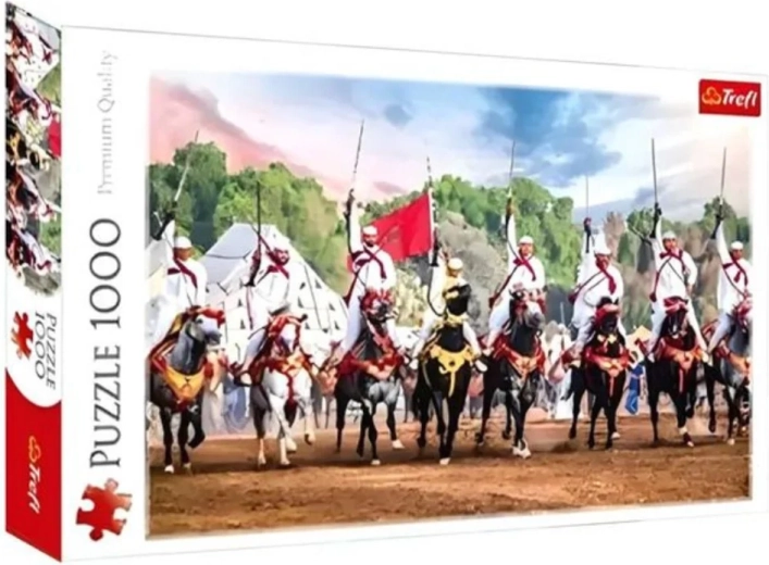 Puzzle TREFL Riders’ Attack 1000 pieces