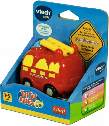 Интерактивна пожарна кола VTECH Tut Tut Autíčka със светлини и звуци