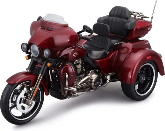 Maisto Harley-Davidson trike CVO Tri Glide 2021 die-cast model 1:12 metallic red