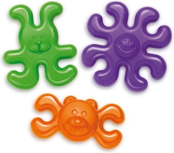 Cheerful animal shapes