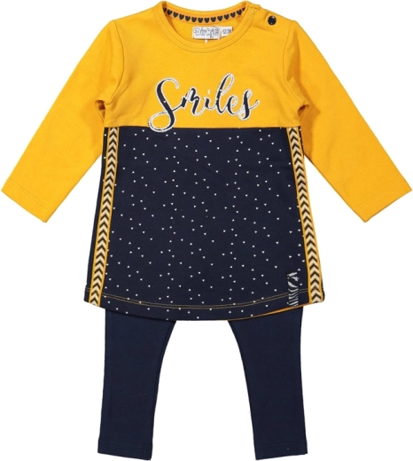 Dirkje комплект рокля и клин за момичета, син