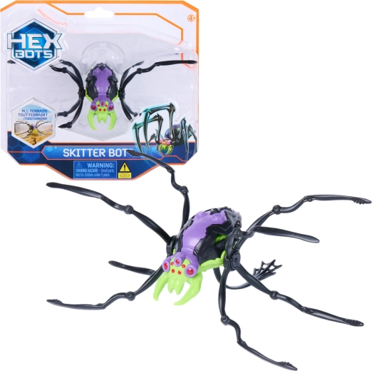 Роботизиран паяк HEX BOTS Skitter Bot от Spin Master