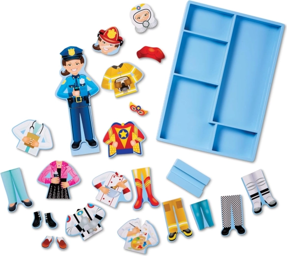 Playing different professions develops imagination