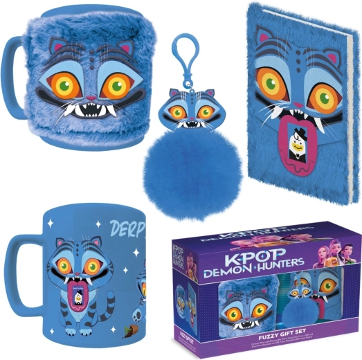 Подаръчен комплект K-pop Demon Hunters с плюшена играчка Derpy