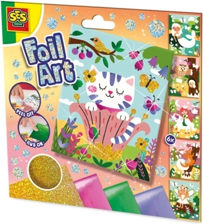 SES creative foil craft kit Forest Magic