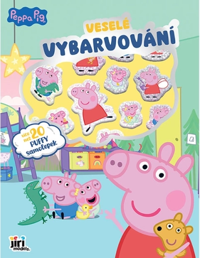 Happy Coloring with Peppa Pig Stickers