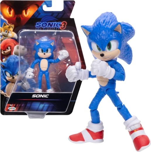 Jakks Pacific Sonic the Hedgehog 3 позируема фигурка Sonic 12,7 см