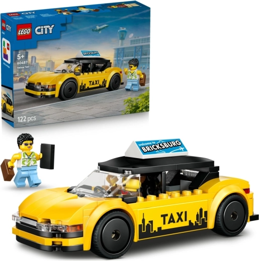 LEGO City Жълто такси