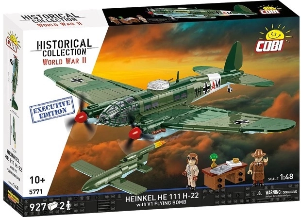 COBI Heinkel He 111 H-22 Building Set with V1 Flying Bomb (1:48)