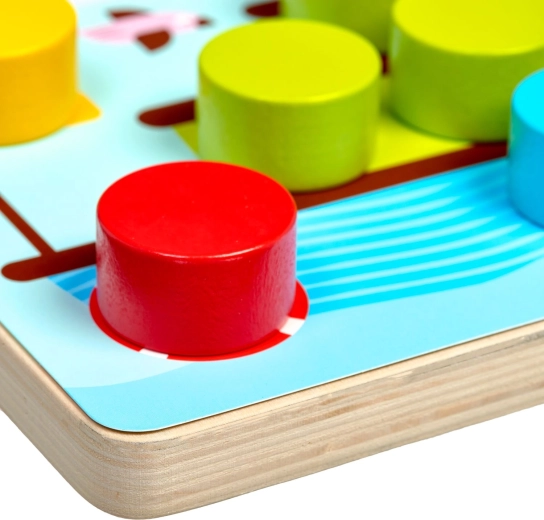 Large pegs for little hands