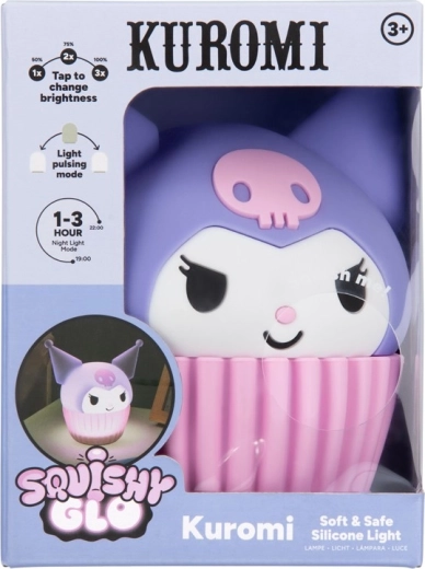 Kuromi SquishyGlo Silicone Night Light