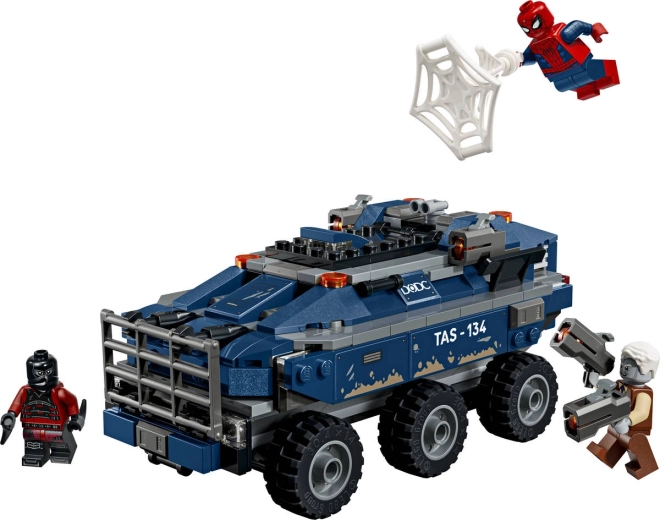 Six-wheeled prisoner transport packed with action