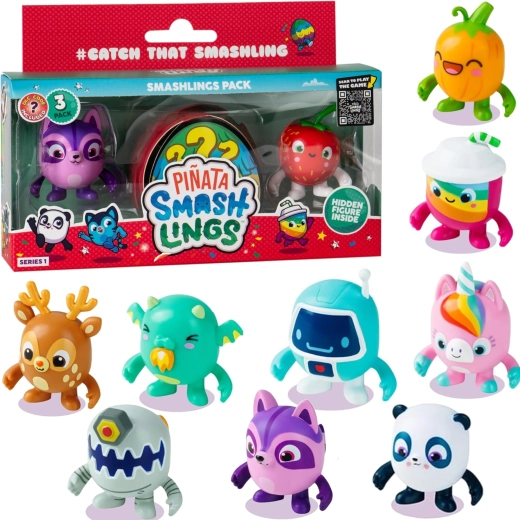 Piñata Smashlings – комплект от 3 произволни фигурки с DLC код, серия 1